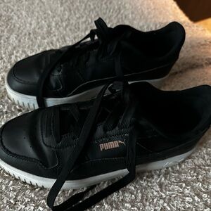 Puma Black and White Casual Sneakers